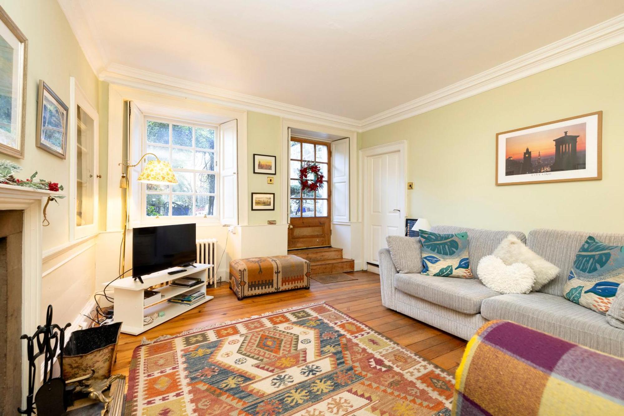 Joivy Beautiful Apartment, Private Garden, Calton Hill EDI Exterior foto